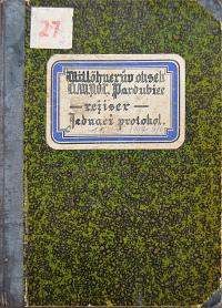 Pardubice, Mitlöhnerův okresek ÚMDOČ, Kniha představení v okrsku, 1947-1950