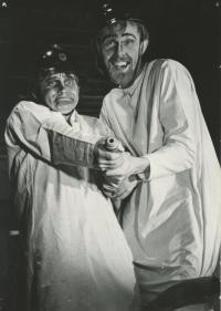 Jiří Hlávka, Malé divadlo, Strašidelný Mlýn, 1969