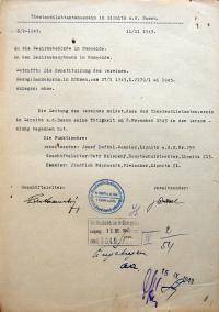 Lipnice nad Sázavou, SDO, volba funkcionářů na valné hromadě, 1943