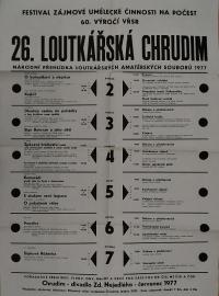 Hradec Králové, Krajské kulturní středisko, Impuls, Chrudim, Loutkářská Chrudim, 1977