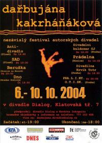 Plzeň, Dařbujána Kakrháňáková - plakát,  2004