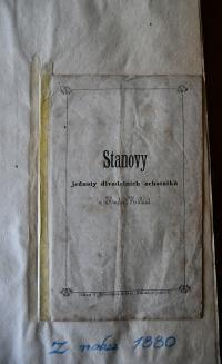 Černilov, Ochotnické divadlo, Album dokumentů, 1870-1898
