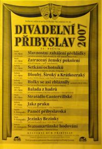 Přibyslav, Divadelní přibyslav 2007 - plakát