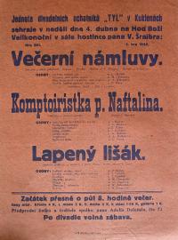 Kukleny, Tyl, Plakáty