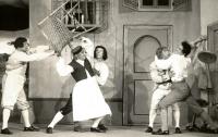 Praha-Kobylisy, Lidové divadlo, Komedie o vějíři, 1952