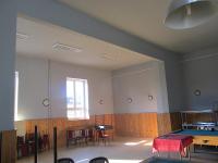 Louňovice, zhotovení jeviště, 2013