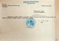 Pacov, Okresní národní výbor, Výkaz o divadelním představení, 1958