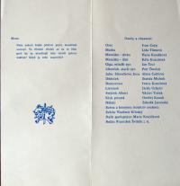 Chotěboř, Schod, Třínáct vůní - program, 1989