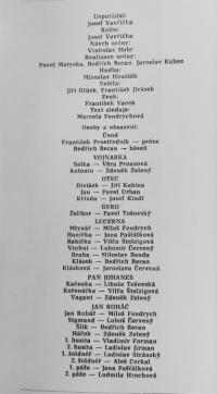 Hronov, MAJ, Vzpomínkový večer ke 130. výročí narození A. Jiráska, 1981