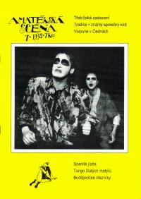 Amatérská scéna, titulní strana, 1993/7