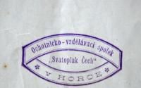 Horka, Čech, Oběžník, 1913 - 1932