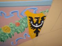 USA, New York, Česká národní budova, malba nové opony, 2007