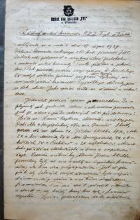 Třebíč, Tyl, kniha zápisů 1937-1946