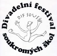 Ústí nad Labem, Divadelní festival soukromých škol, logo, 1993