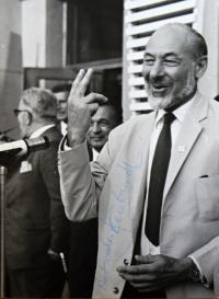 Chrudim, Loutkářská Chrudim, zahájení přehlídky, 1969