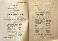 Svitavy, Národní přehlídka divadelních souborů - program, 1956
