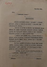 Chlumec nad Cidlinou, Klicpera, Korespondence, ka 1, i. č. 9