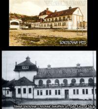 Zlín, sokolovna, postavená a otevřená 1921