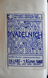 Třebíč, KF divadelních souborů hrajících pro děti 1982