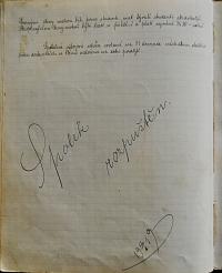 Pardubice, Studentské divadelní sdružení, Kniha zápisů, 1918 - 1920