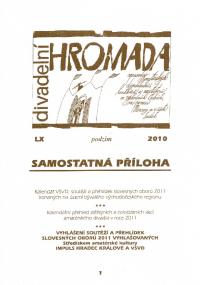 Divadelní HROMADA 2010, č. 60, příloha