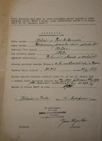 Hořice, JDO, Dorazníky, 1942