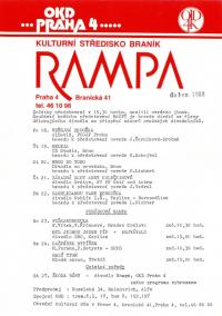 Rampa, duben 1988 – plakát přehlídky