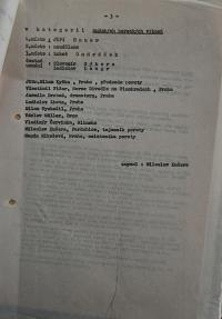 Pardubice, Svaz českých divadelních ochotníků Pardubice, Okresní výbor, Zápisy z jednání, 1971 - 1989