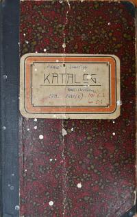 Smiřice, Pěvecko-ochotnická jednota Hanka, Katalog hudebního archivu, 1912 - 1931