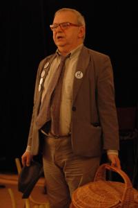 Volyně, uvádění představení Vladimírem Voldřichem, CP Divadelní Piknik Volyně 2016