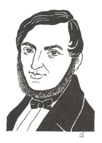 Škroup, kresba Jiří Škopek 1994