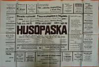 Nová Paka, Eliška Krásnohorská, Husopaska - plakát, 1930