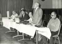 Štramberk - přehlídka hudebního divadla SČDO, porota, 1988