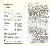 Klášterec nad Ohří, Klas, Stromy umírají vstoje - program, 1985