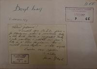 Nový Bydžov, Jirásek, Korespondence souboru