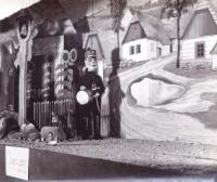 Potštejn,  Sportu zdar,  Výstava loutek, 1952, sokolovna