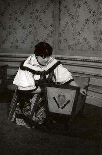 Praha-Kobylisy, Lidové divadlo, Gazdina roba, 1935