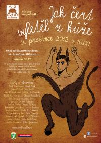 Milovice, A-Z Divadlo, Jak čert vyletěl z kůže - plakát, 2012