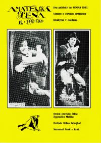 Amatérská scéna, titulní strana, 1991/12