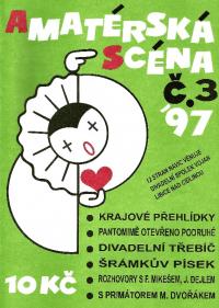 Amatérská scéna, titulní strana, 1997/3