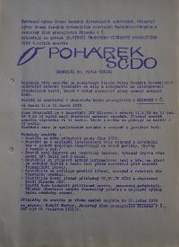Pardubice, Svaz českých divadelních ochotníků Pardubice, Okresní výbor, Zápisy z jednání, 1971 - 1989