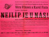 Trhové Sviny, Koh-i-noor, činoherní div. soubor ZV ROH, Nejlíp je u nás – plakát, 1972