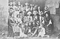 Ústí nad Orlicí, Vicena, účinkující z Jiráskovy Lucerny v režii Jaromíra Lahulka, 1916