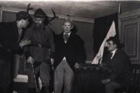 Oponešice, Ochotnické divadlo, Zlý jelen, 1959