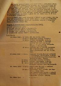 Pardubice, Spolek divadelních ochotníků, Korespondence, 1949