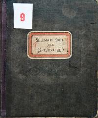 Dašice, Hálek, Spolková knihovna, seznam knih dle spisovatelů