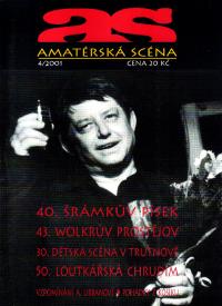 Amatérská scéna, titulní strana, 2001/4