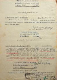 Markvarec, Jednota divadelních ochotníků, dotaz na činnost spolku, 1933