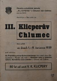 Chlumec nad Cidlinou, Klicpera, Klicperův Chlumec