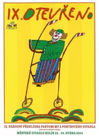 Kolín, 9. Otevřeno, programová brožura, 2004, titl. str.